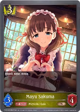 Mayu Sakuma (CP02-030EN) — card price