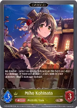 Miho Kohinata (Evolved) (CP02-033EN) — card price