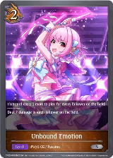 Unbound Emotion (CP02-062EN) — card price