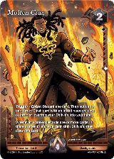 Molten Crag (AC4-004), Genesis Returns — Alpha Clash card price