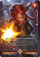 Kill Shot (Iconic Rare) (AC4-162), Genesis Returns — Alpha Clash card price