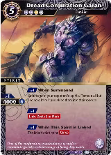 Dread Conjuration Garan (BSS06-017) — card price