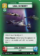 Legal Authority (1/2) — card price