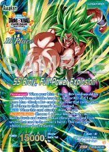 Broly // SS Broly, Full-Power Explosion (Top 16) (BT26-032), Tournament Promotion Cards — DB Super card price