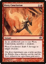 Fiery Conclusion (42) — card price