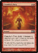 Chandra's Fury (124) — card price