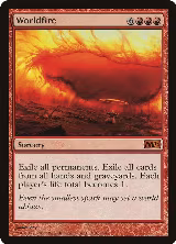 Worldfire (158), Magic 2013 (M13) — Magic card price