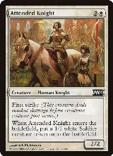 Attended Knight (5) — card price