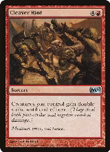 Cleaver Riot (125), Magic 2013 (M13) — Magic card price