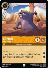 Gopher - Ship's Carpenter (4/204) — card price