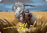 Skyknight Squire Art Card (4/54) (Stamped Signature) (4) — card price