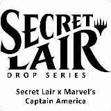 Secret Lair Drop: Secret Lair x Marvel's Captain America - Non-Foil Edition, Secret Lair Drop Series — Magic card price