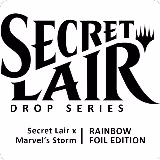 Secret Lair Drop: Secret Lair x Marvel's Storm - Rainbow Foil Edition, Secret Lair Drop Series — Magic card price