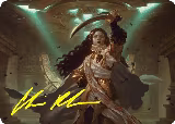 Elenda, Saint of Dusk Art Card (15/54) (Gold-Stamped Signature) (15) — card price