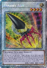 Armory Arm (Platinum Secret Rare) (RA03-EN213), Quarter Century Bonanza — Yu-Gi-Oh! card price