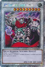 XX-Saber Gottoms (Platinum Secret Rare) (RA03-EN226), Quarter Century Bonanza — Yu-Gi-Oh! card price