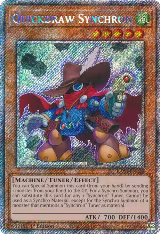 Quickdraw Synchron (Platinum Secret Rare) (RA03-EN228), Quarter Century Bonanza — Yu-Gi-Oh! card price