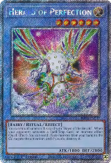 Herald of Perfection (Platinum Secret Rare) (RA03-EN237), Quarter Century Bonanza — Yu-Gi-Oh! card price
