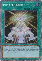 Miracle Contact (Platinum Secret Rare) (RA03-EN253), Quarter Century Bonanza — Yu-Gi-Oh! card price