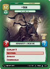 Gor - Grievous's Pet (Top 8) (17/20) — card price