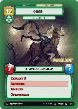 Gor - Grievous's Pet (Finalist) (17/20) — card price