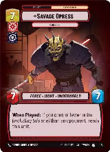 Savage Opress - Monster (1/2) — card price