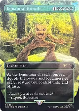 Unnatural Growth (0865) (Rainbow Foil) (865), Secret Lair Drop Series — Magic card price