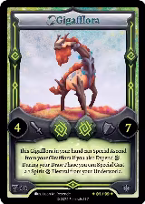 Gigafflora (Serialized) (/99) — card price