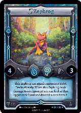Zephrog (Serialized) (/99) — card price