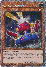 Card Trooper (Platinum Secret Rare) (RA03-EN172), Quarter Century Bonanza — Yu-Gi-Oh! card price