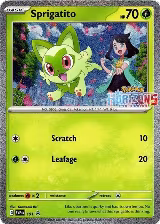 Sprigatito - 191 (Pokemon Horizons Stamped) (191) — card price