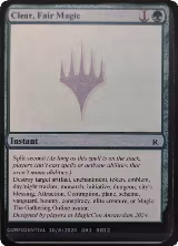 Clear, Fair Magic — card price