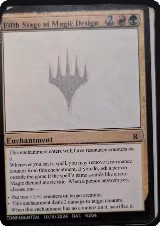 Fifth Stage of Magic Design — card price
