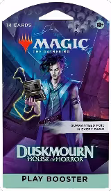 Duskmourn: House of Horror - Sleeved Play Booster Pack, Duskmourn: House of Horror — Magic card price