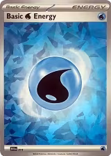 Basic Water Energy (Cracked Ice Holo) (011), Scarlet & Violet Energies — Pokémon card price