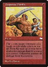 Desperate Gambit — card price
