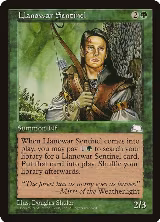 Llanowar Sentinel — card price