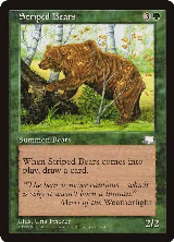 Striped Bears — card price
