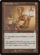 Brass Secretary (128) — card price