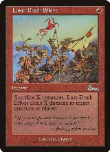 Last-Ditch Effort (83), Urza's Legacy — Magic card price