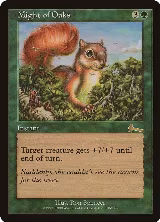 Might of Oaks (106), Urza's Legacy — Magic card price