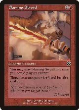 Flaming Sword (190) — card price