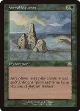 Vernal Equinox (283), Mercadian Masques — Magic card price