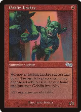 Goblin Lackey (190), Urza's Saga — Magic card price