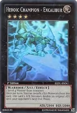 Heroic Champion - Excalibur (Ghost Rare) (REDU-EN041) — card price