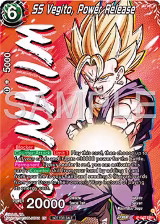 SS Vegito, Power Release (Winner) (P-643), Tournament Promotion Cards — DB Super card price
