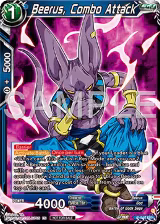 Beerus, Combo Attack (P-644), Tournament Promotion Cards — DB Super card price