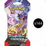 Temporal Forces Sleeved Booster Case, Temporal Forces — Pokémon card price