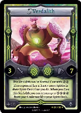 Verdalith (Serialized) (/99) — card price