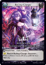 Backup Charger (Wildcard Nationals Qualifier) (119), Region Exclusive Promotional Cards — Grand Archive card price